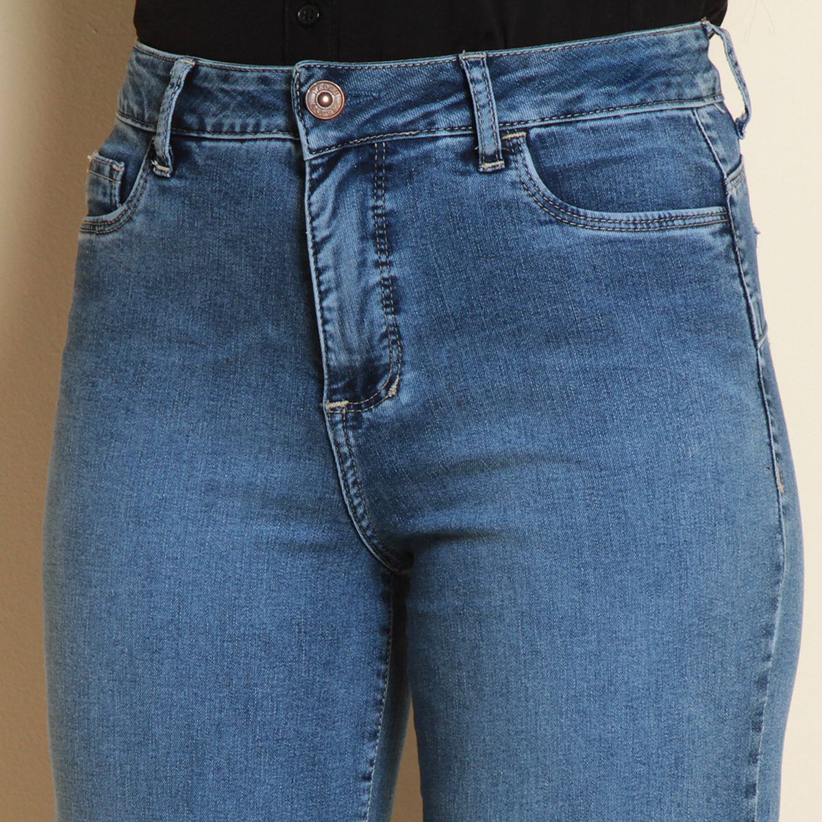 WADOS - Jeans Wide Leg Tiro Alto Mujer Wados