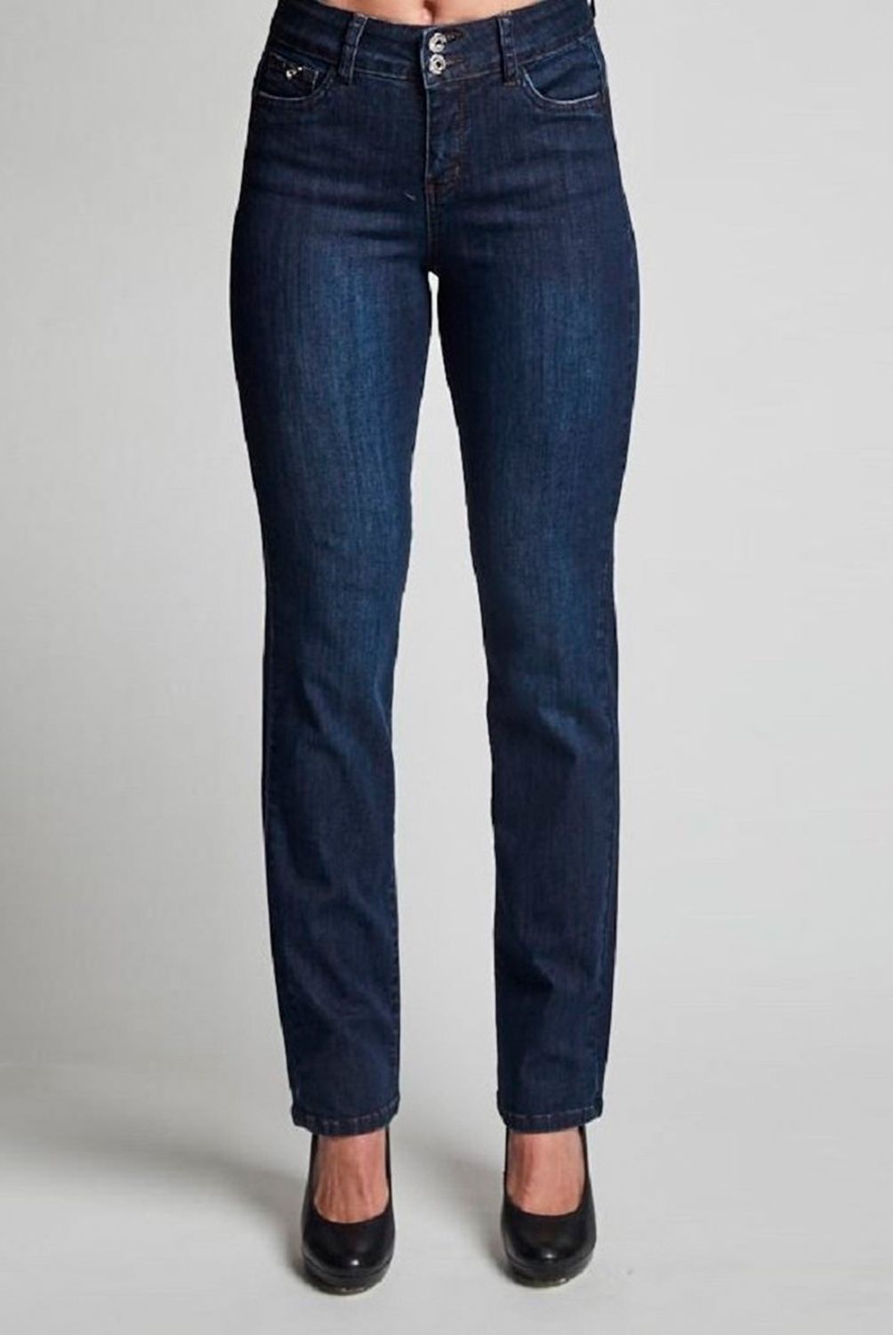 TENTATION - Jeans Clásico Semi Recto