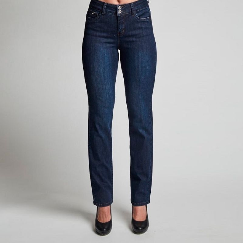 TENTATION - Jeans Clásico Semi Recto
