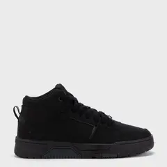 TEENER - Calzado Escolar Hombre Cuero Negro