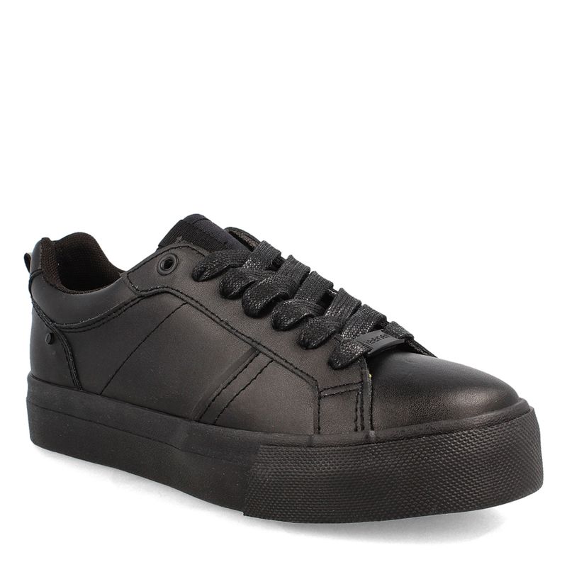 TEENER - Calzado Escolar Mujer Cuero Negro Teener