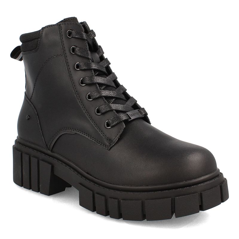 TEENER - Calzado Escolar Mujer Cuero Negro Teener