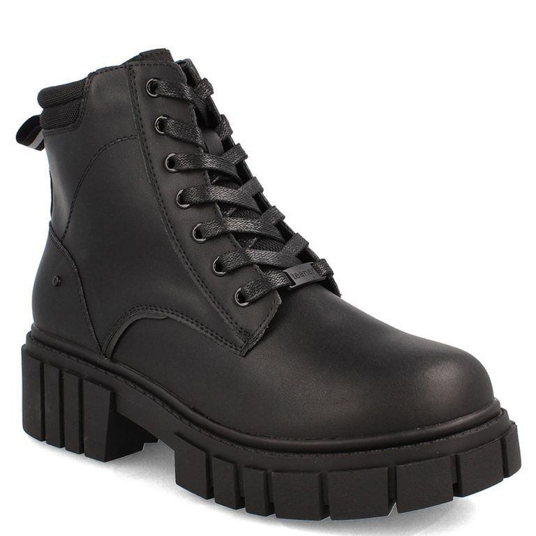 Calzado Escolar Mujer Cuero Negro