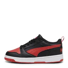 PUMA - Rebound V6 Lo Jr Zapatilla Urbana Niño Negro (35.5 a 38)