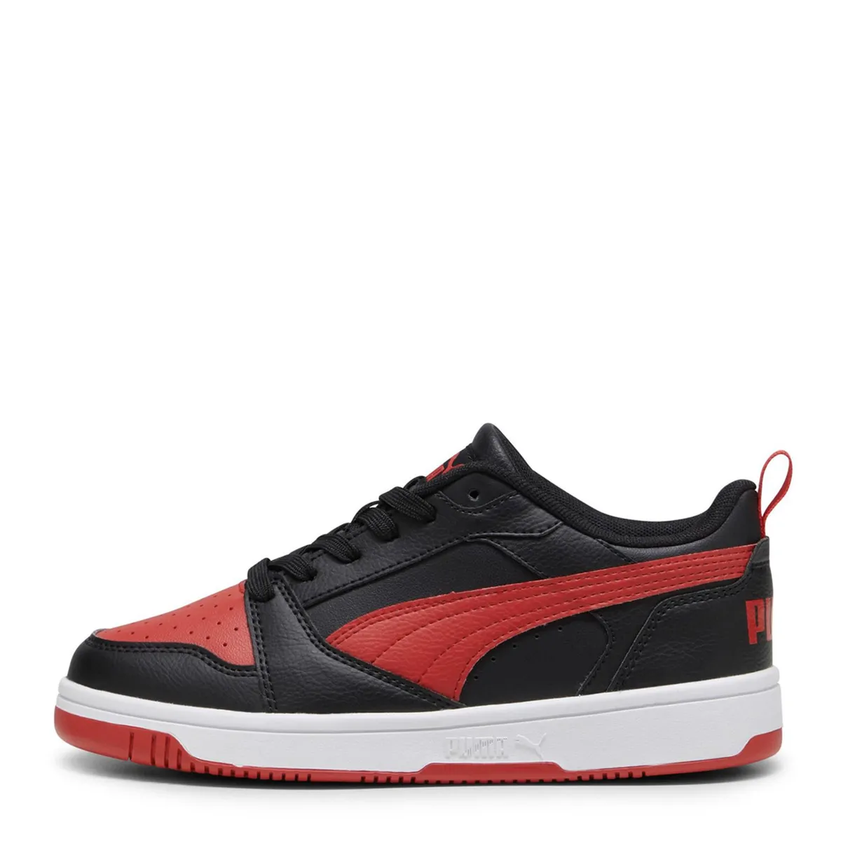 PUMA - Rebound V6 Lo Jr Zapatilla Urbana Niño Negro (35.5 a 38) Puma