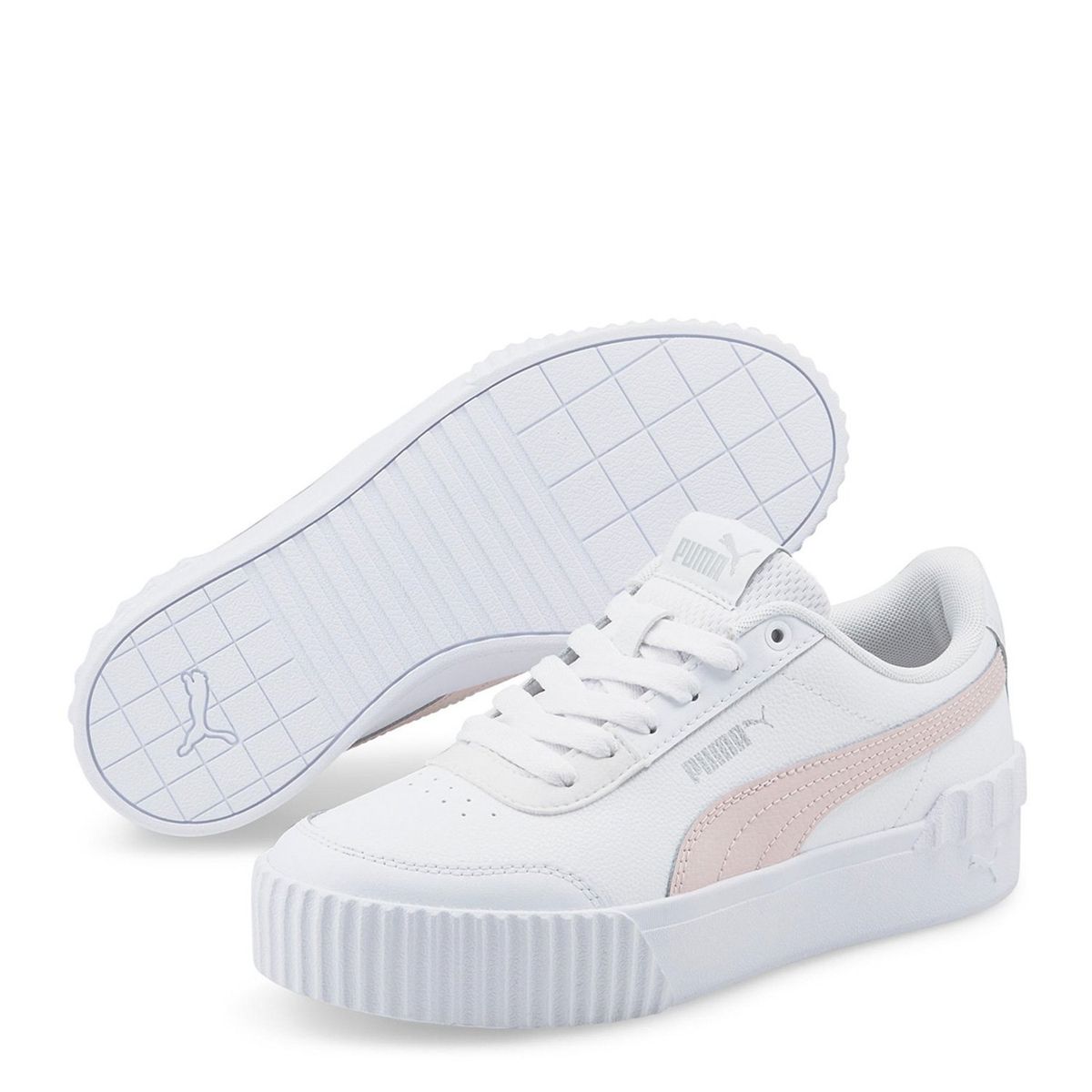 PUMA - Carina Lift Jr Zapatilla Urbana Mujer Blanco Puma