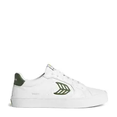 CARIUMA - Salvas Leather Zapatilla Skate Hombre Blanco