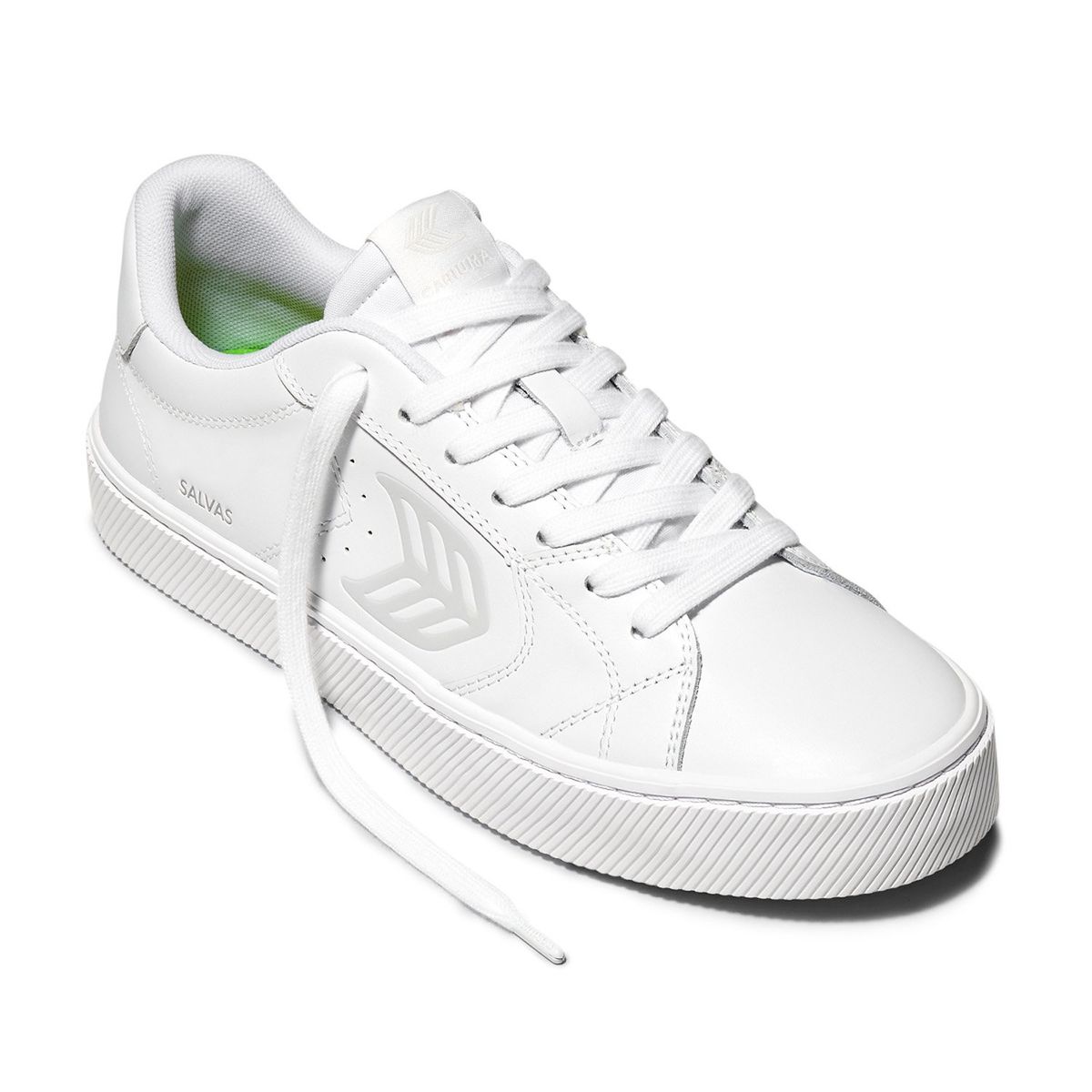 CARIUMA - Salvas Leather Zapatilla Skate Hombre Blanco Cariuma