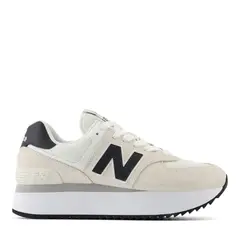 NEW BALANCE - 574 Zapatilla Urbana Mujer Crema