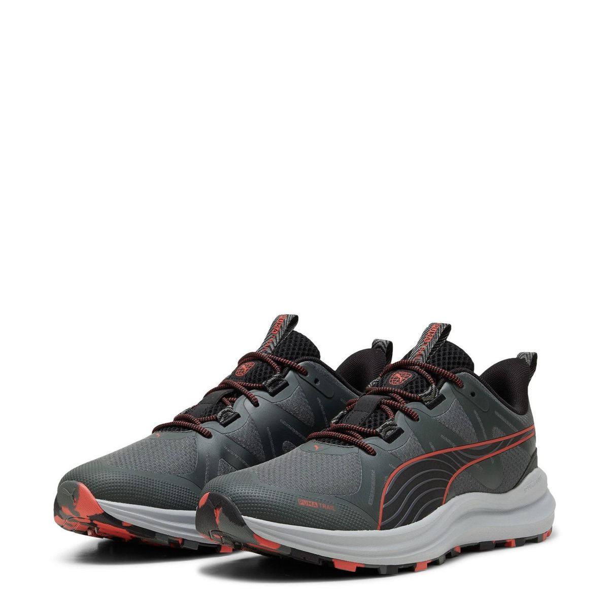 PUMA - Reflect Lite Trail Zapatilla Deportiva Hombre Gris Puma