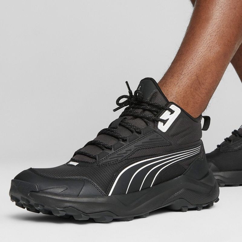 PUMA - Obstruct Pro Mid Zapatilla Outdoor Hombre Puma