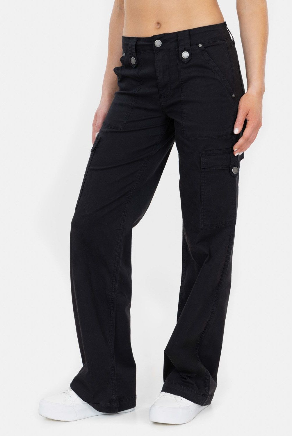 MAUI AND SONS - Pantalón Cargo Tiro Medio Mujer Maui And Sons