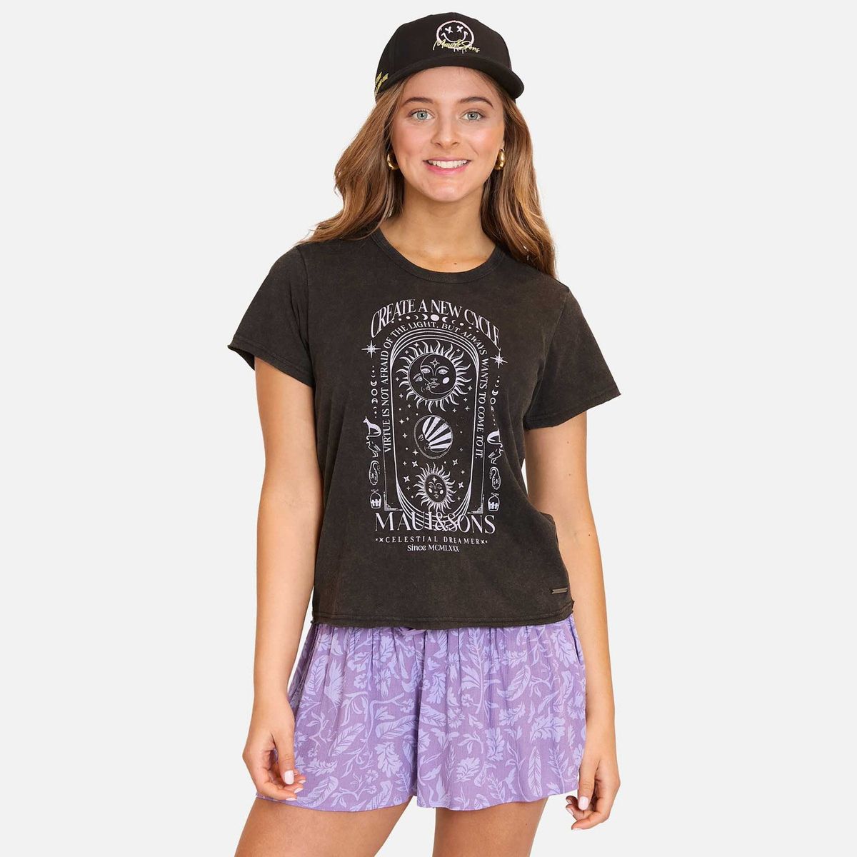 MAUI AND SONS - Polera Manga Corta Algodón Mujer Maui And Sons