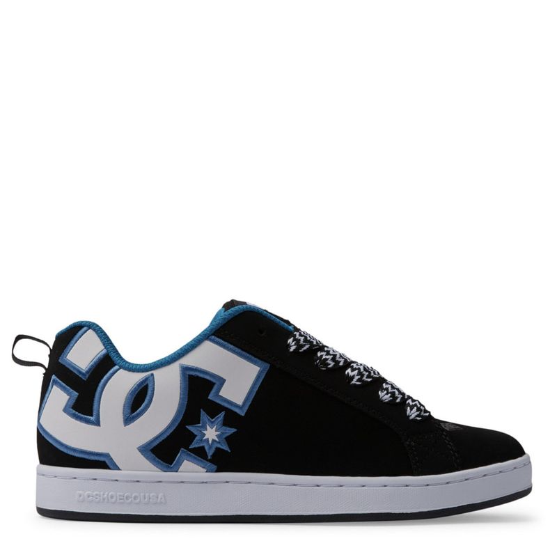 DC SHOES - Court Graffik Bwe Zapatilla Urbana Mujer Cuero Negro DC Shoes