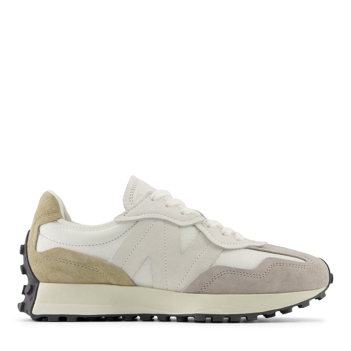 NEW BALANCE - 327 Zapatilla Urbana Mujer Cuero Beige New Balance