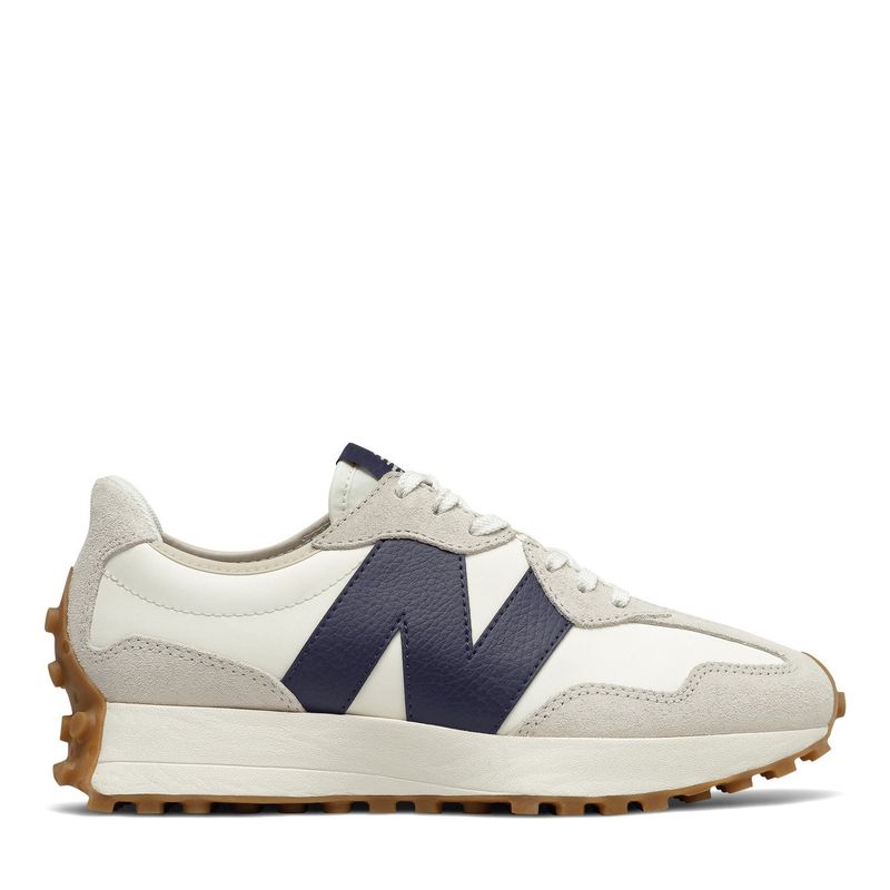 NEW BALANCE - 327 Zapatilla Urbana Mujer Cuero Beige New Balance