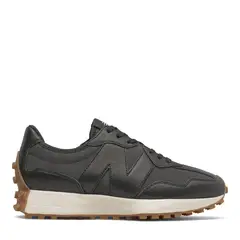 NEW BALANCE - 327 Zapatilla Urbana Mujer Cuero Negro