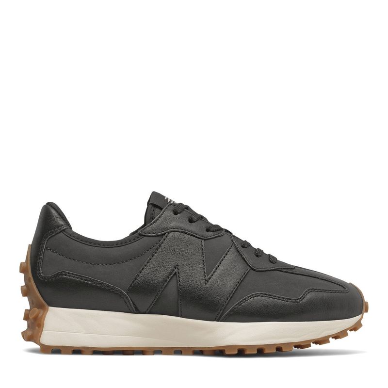 NEW BALANCE - 327 Zapatilla Urbana Mujer Cuero Negro New Balance