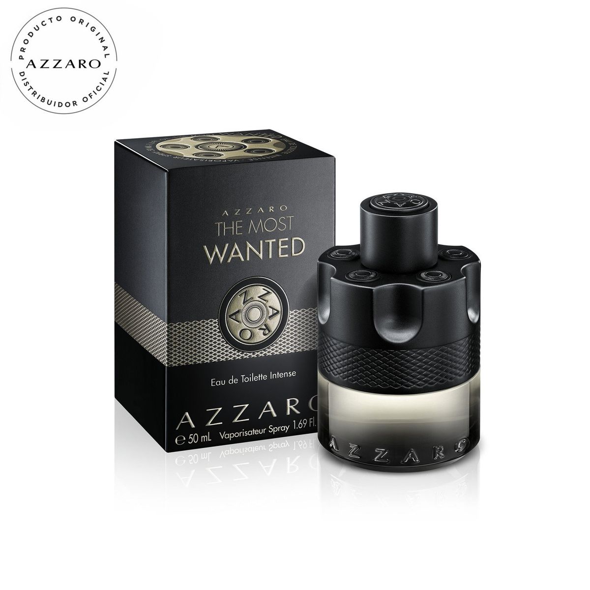 AZZARO - Perfume Hombre The Most Wanted Edt Intense 50 Ml Azzaro