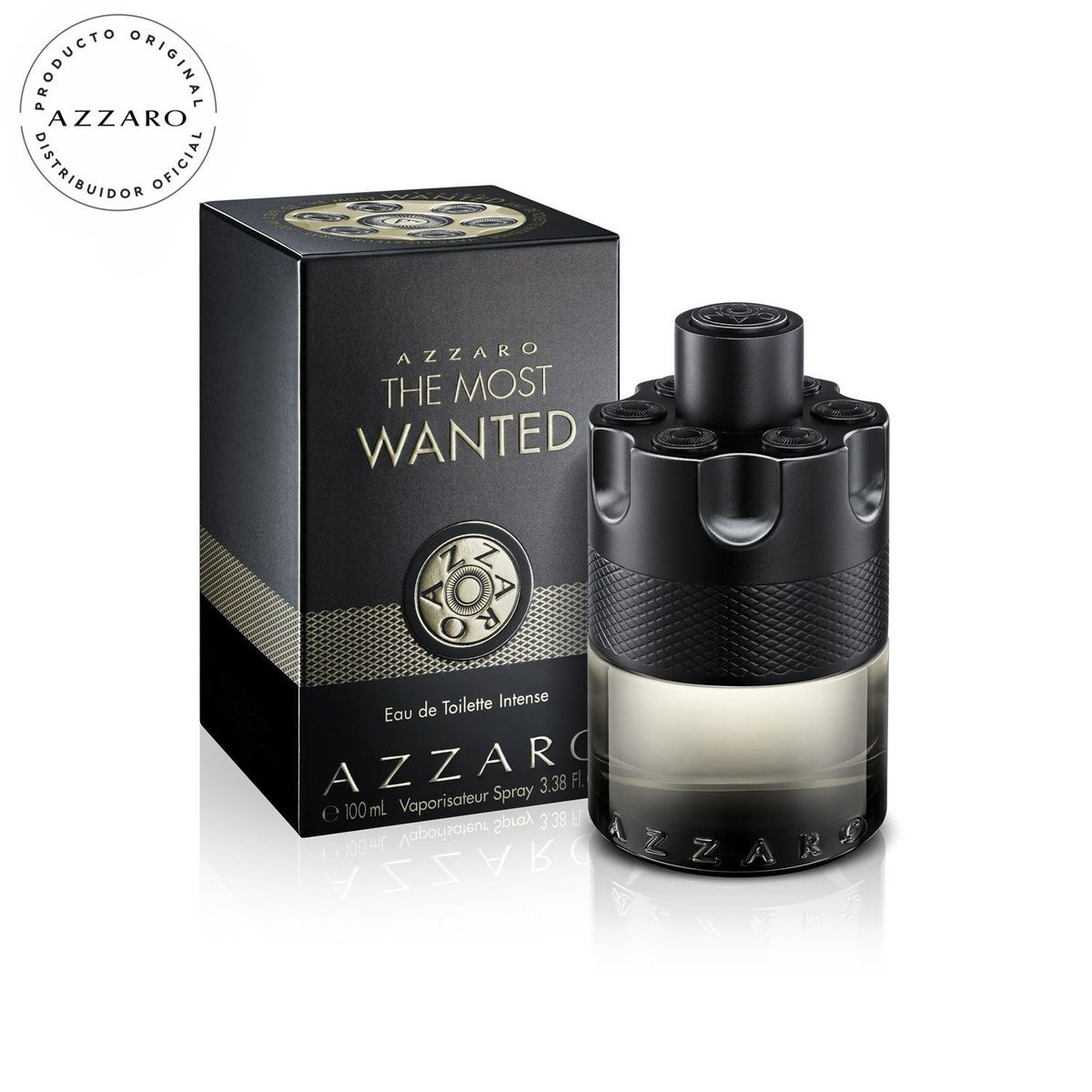 AZZARO - Perfume Hombre The Most Wanted Edt Intense 100 Ml Azzaro