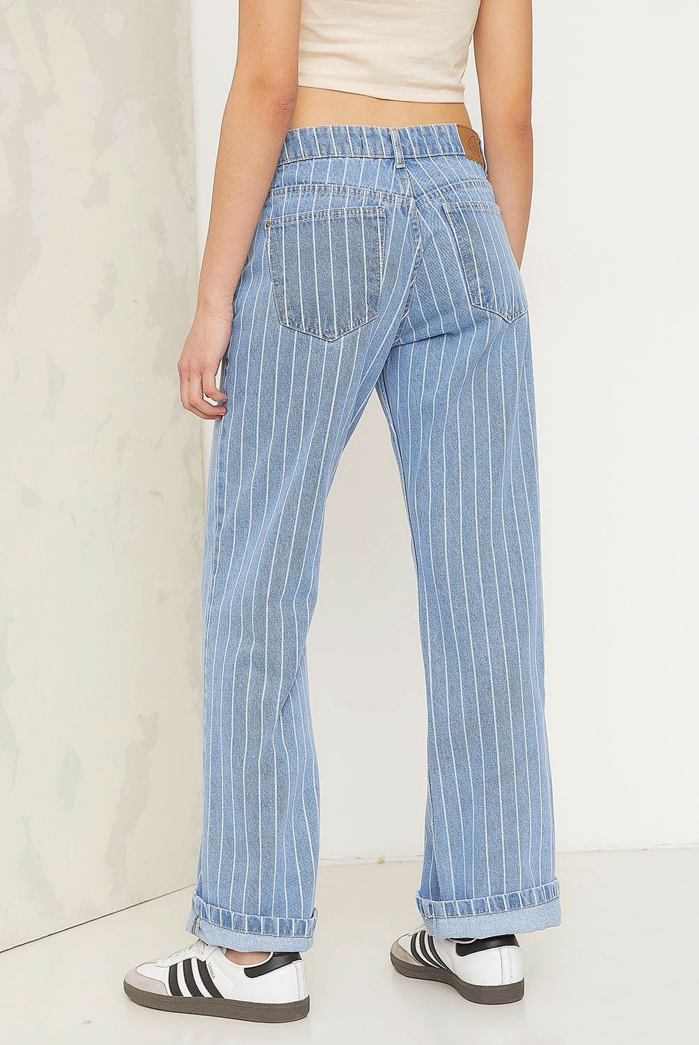 AMERICANINO - Jeans Wide Leg Tiro Medio Mujer Americanino