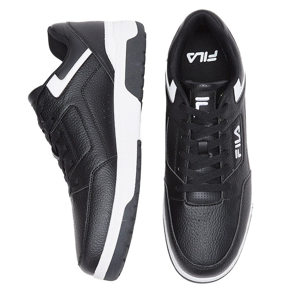 FILA - Sutton East Low Zapatilla Urbana Hombre Negro Fila