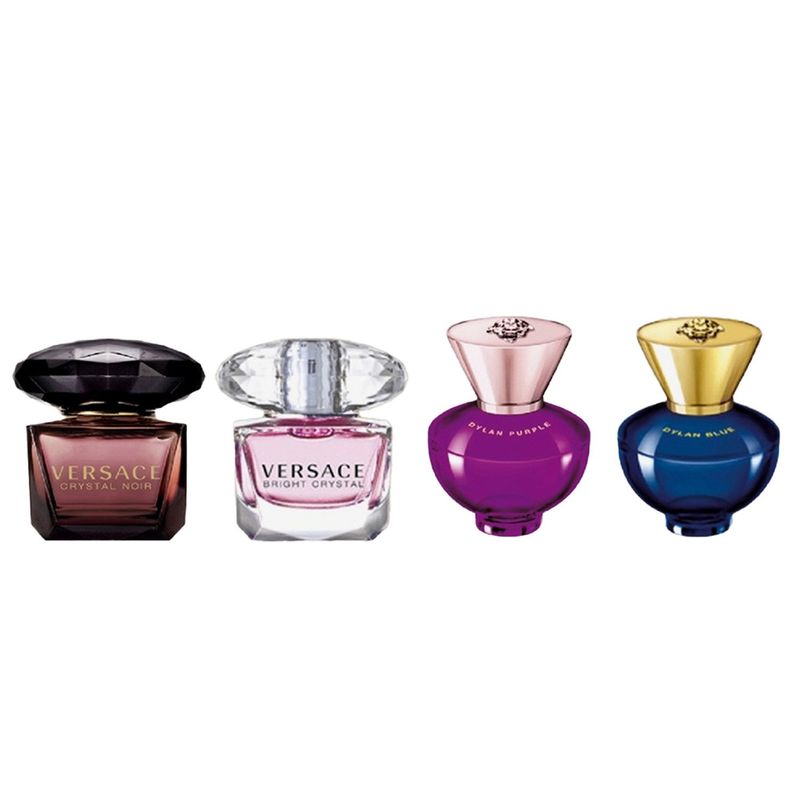 VERSACE - Set Miniaturas Perfumes Mujer 4 X 5 Ml Versace