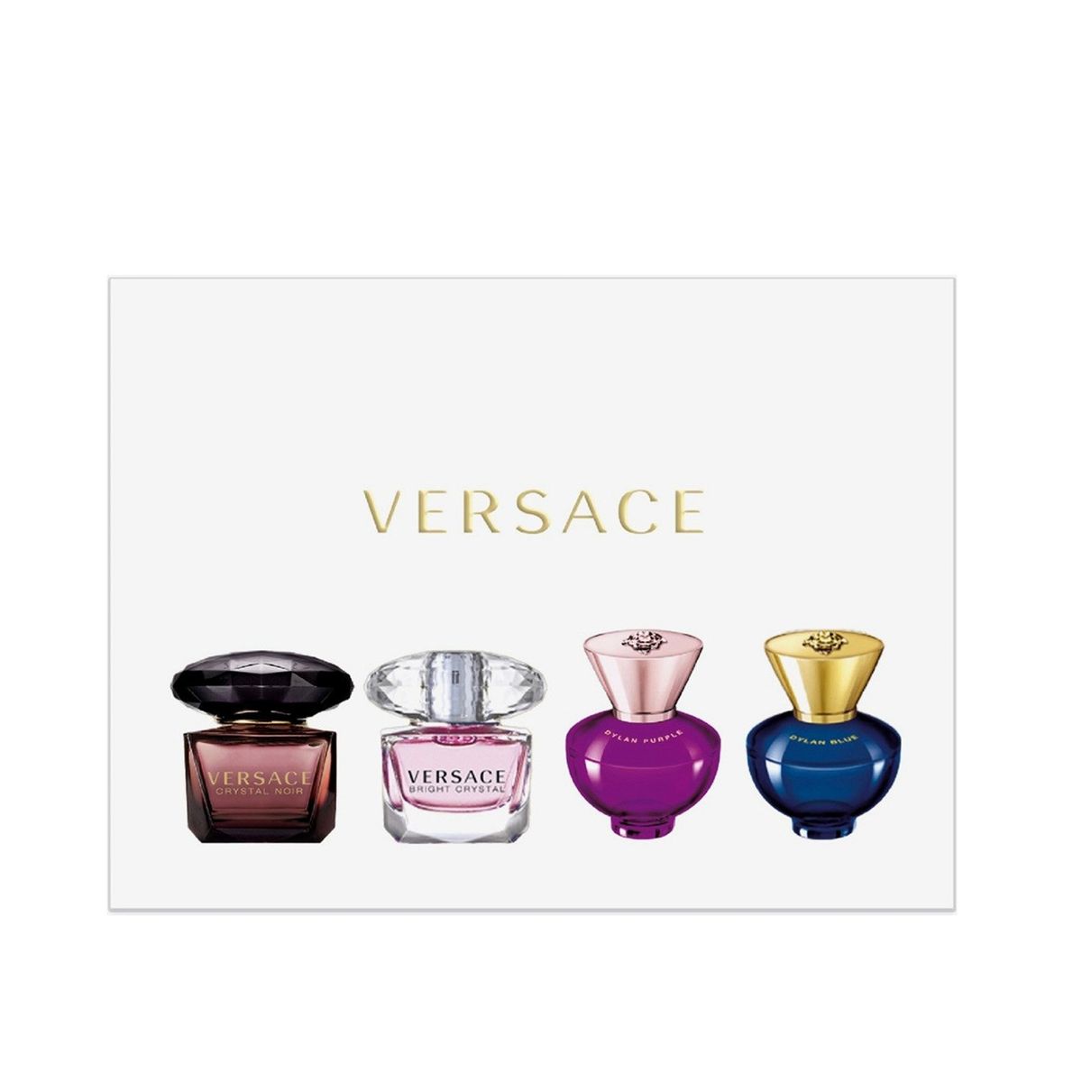VERSACE - Set Perfume Miniaturas Mujer 4 X 5 Ml Versace