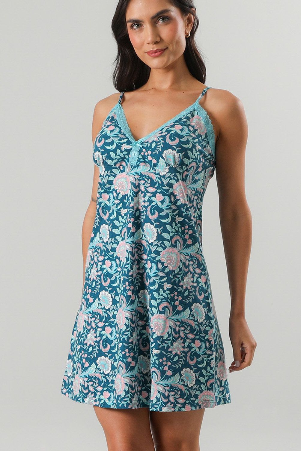 FLORES - Camisola Pabilos Mujer Flores