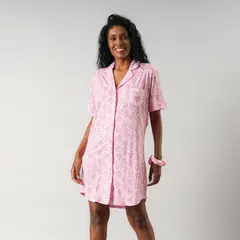 FLORES - Camisola Abotonada Mujer