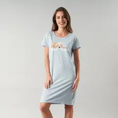 FLORES - Camisola Manga Corta Mujer