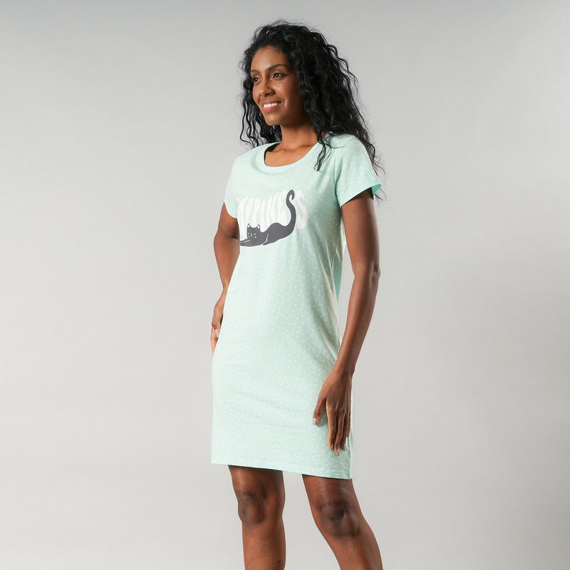 FLORES - Camisola Manga Corta Mujer Flores