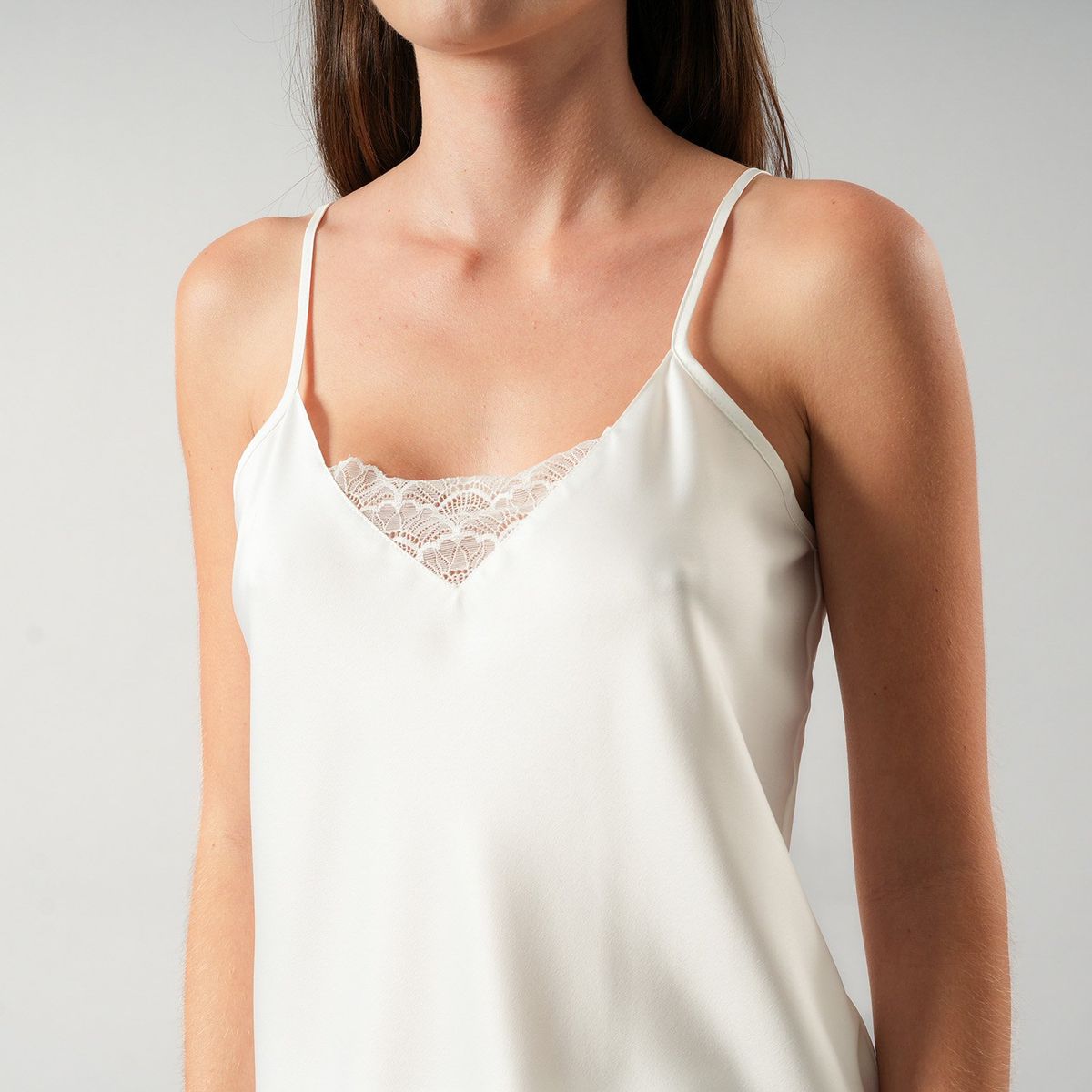 FLORES - Set Pabilo + Pantalon Satin Print Mujer Flores