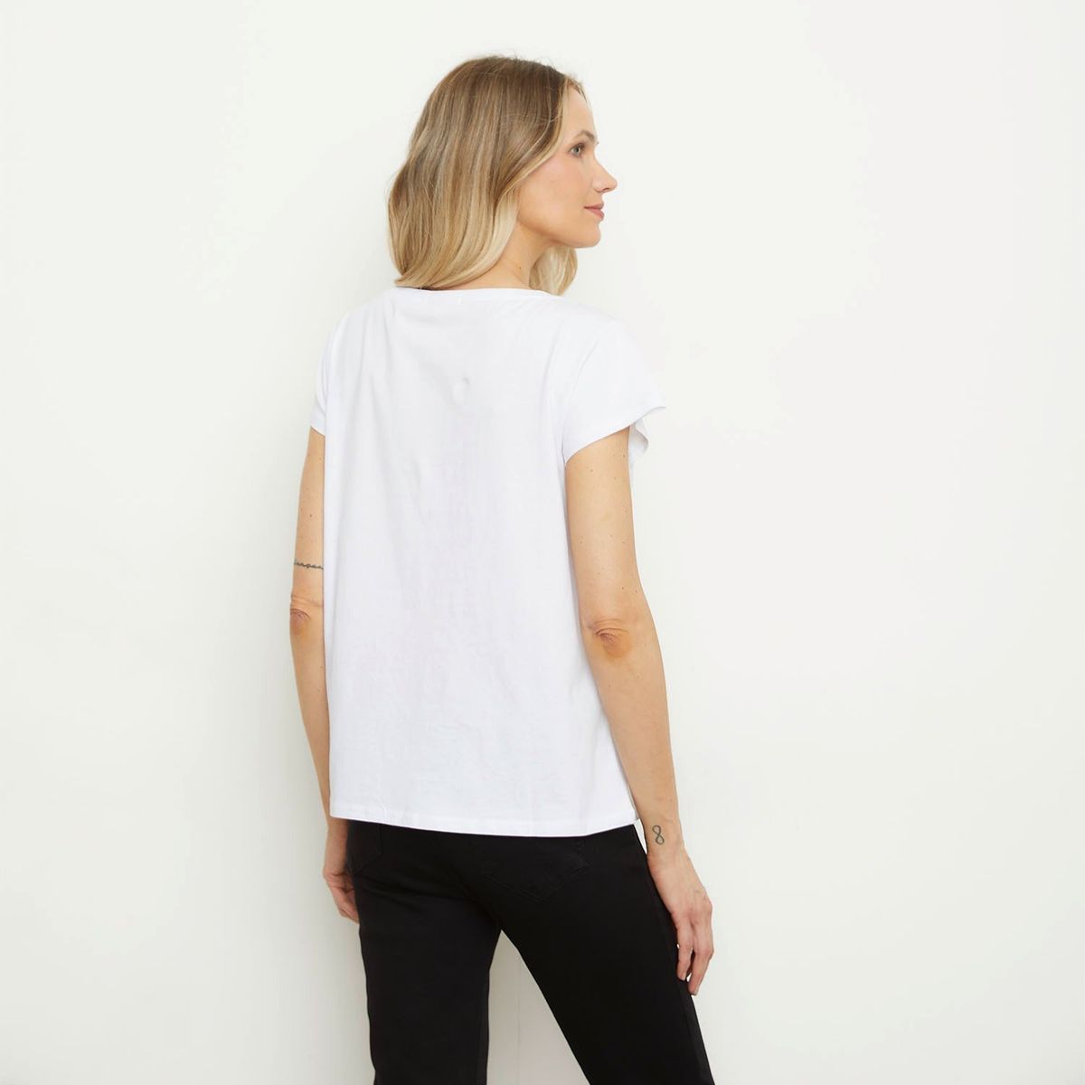 ESPRIT - Polera Manga Corta Algodón Mujer Esprit