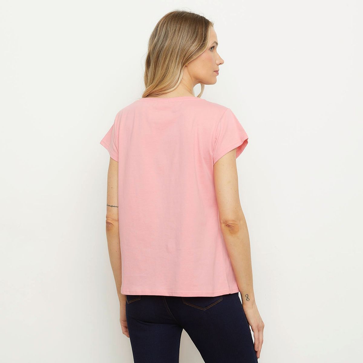 ESPRIT - Polera Manga Corta Algodón Mujer Esprit