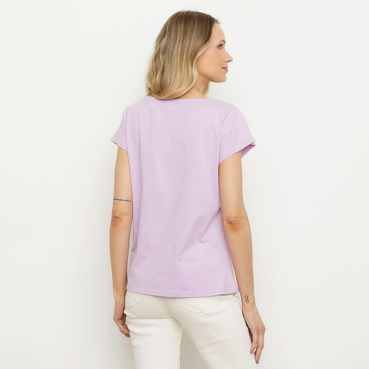 ESPRIT - Polera Manga Corta Algodón Mujer Esprit