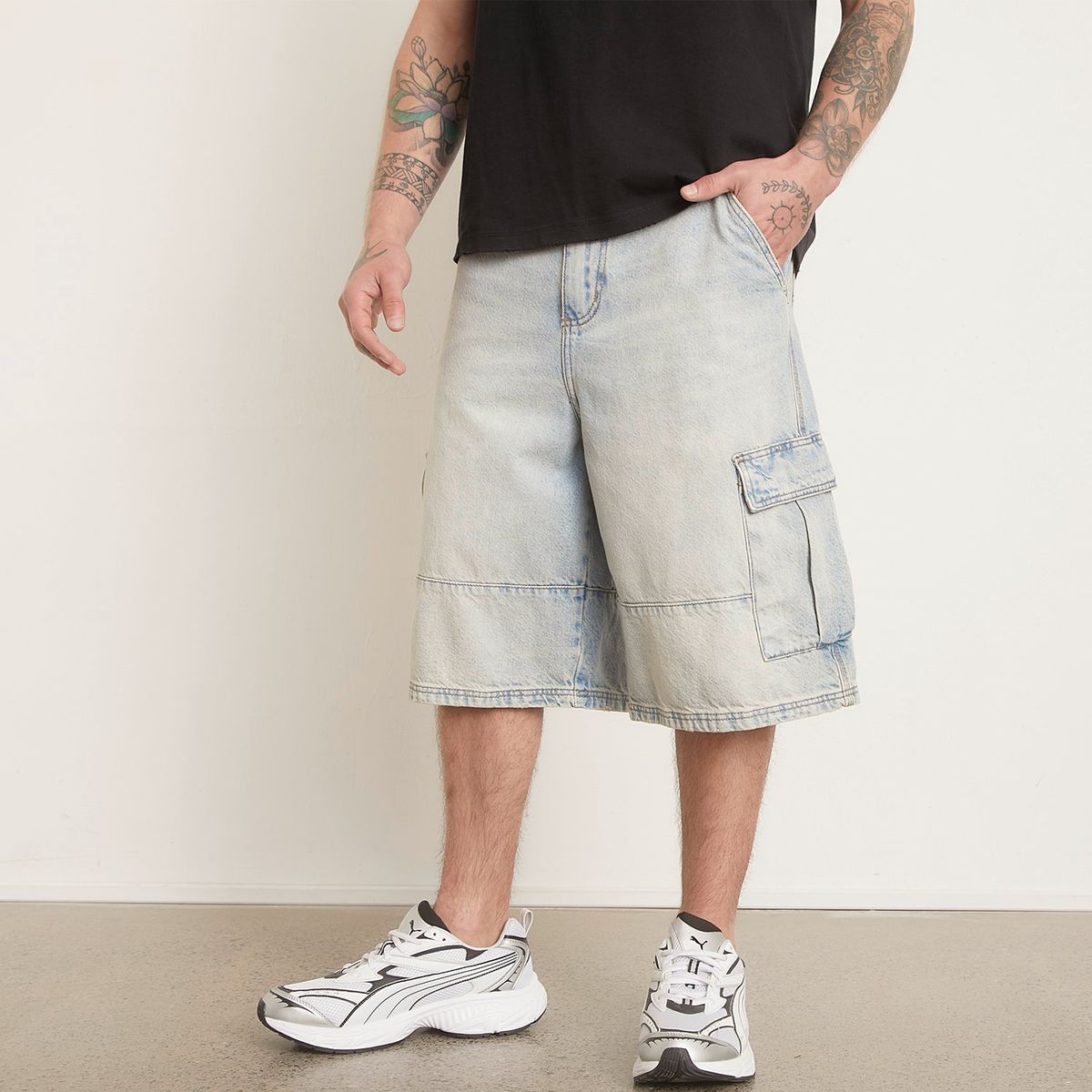 AMERICANINO - Bermuda Americanino Cargo 100% Algodón Hombre