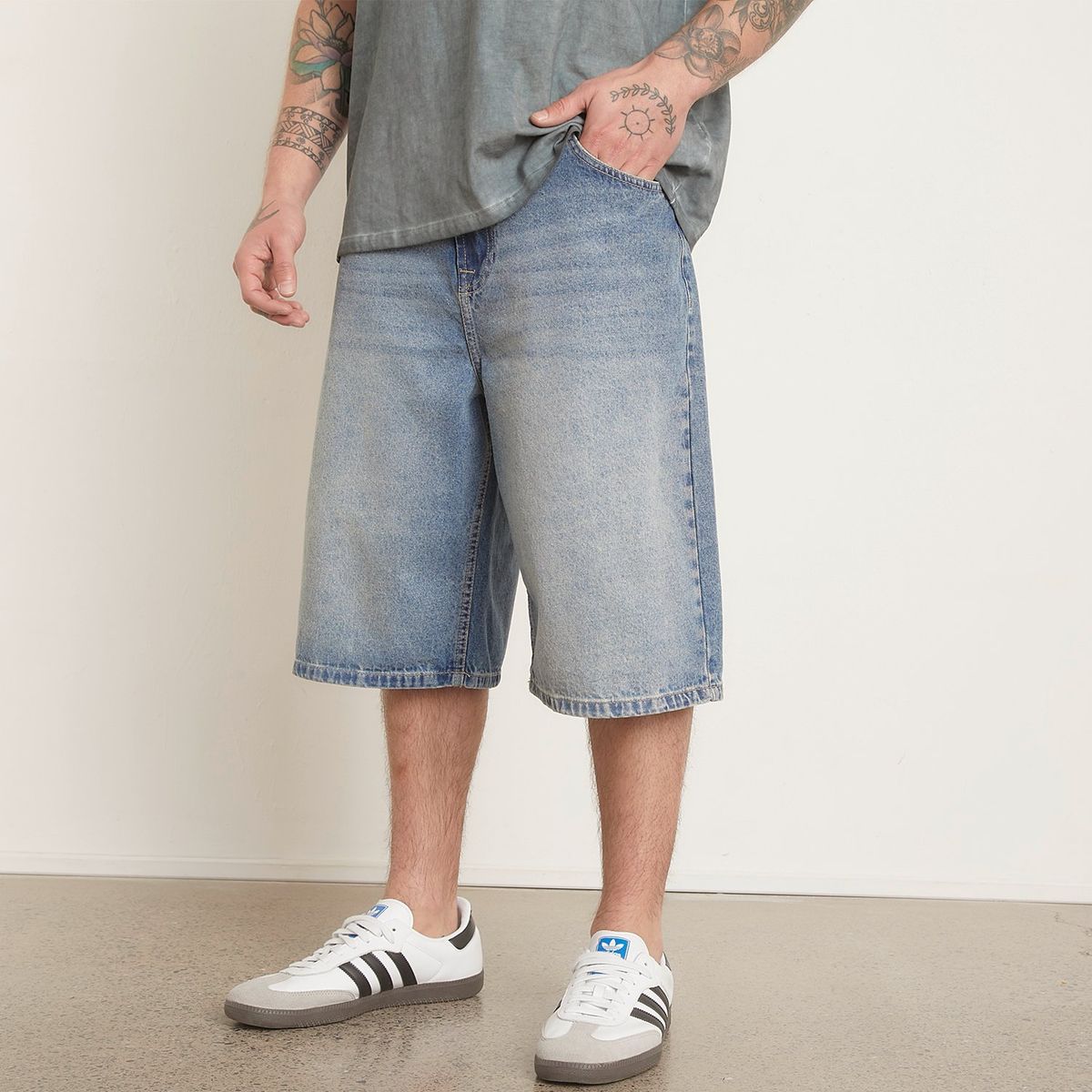 AMERICANINO - Bermuda Baggy Americanino Algodón Hombre