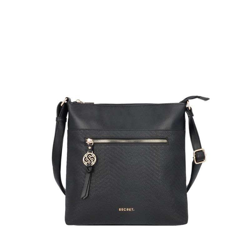 SECRET - Bandolera Negro Mujer Secret