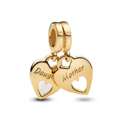 PANDORA - Charm Colgante Divisible Corazón Doble Mujer