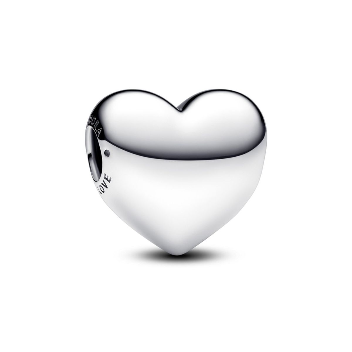 PANDORA - Charm Grabable Corazón Grande Be Love Mujer Pandora