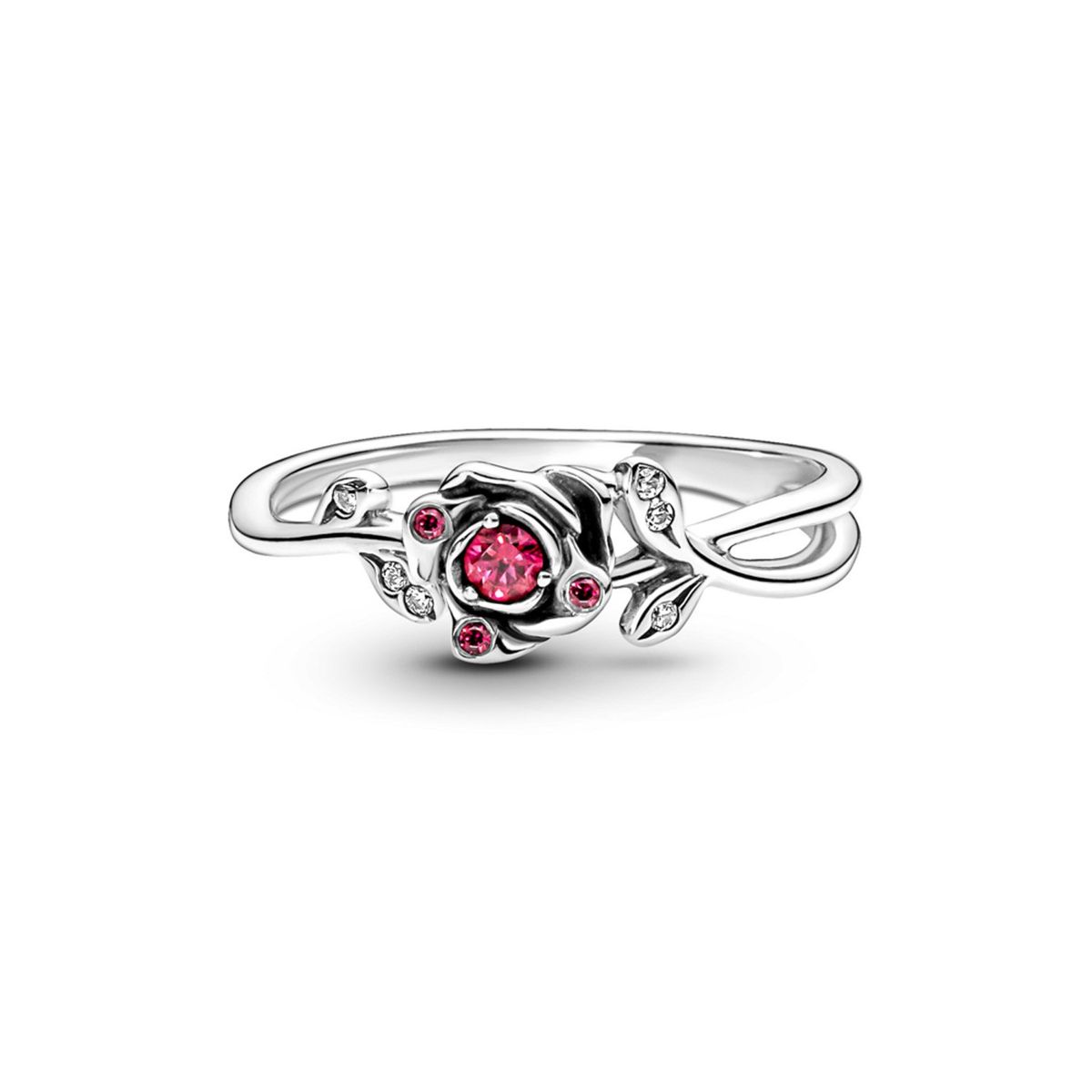 PANDORA - Anillo Rosa de la Bella y la Bestia Mujer Pandora