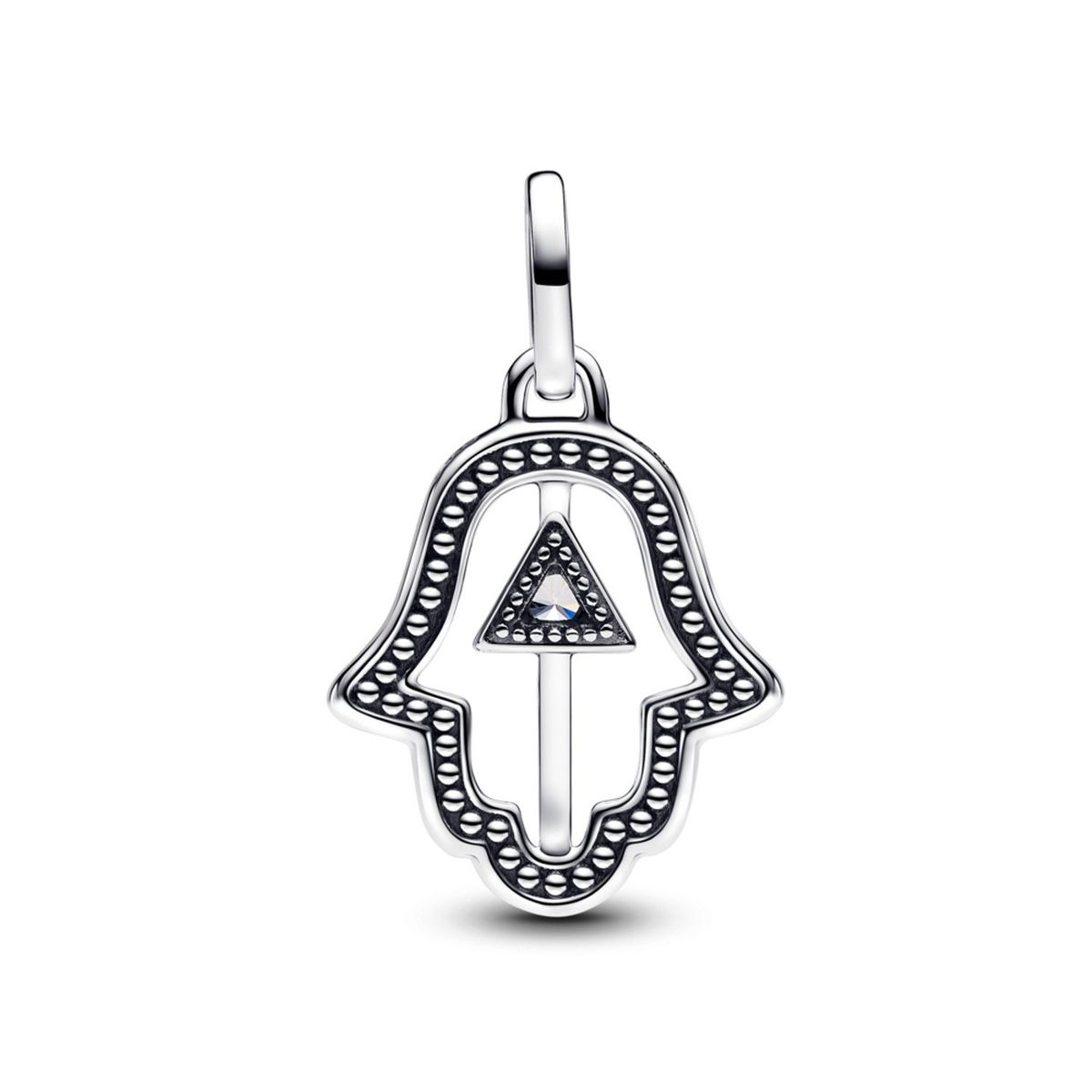 PANDORA - Charm Medallón Me Mano Hamsa De Plata Mujer Pandora