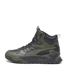 PUMA - Trinity Mid Hybrid Zapatilla Deportiva Hombre Verde