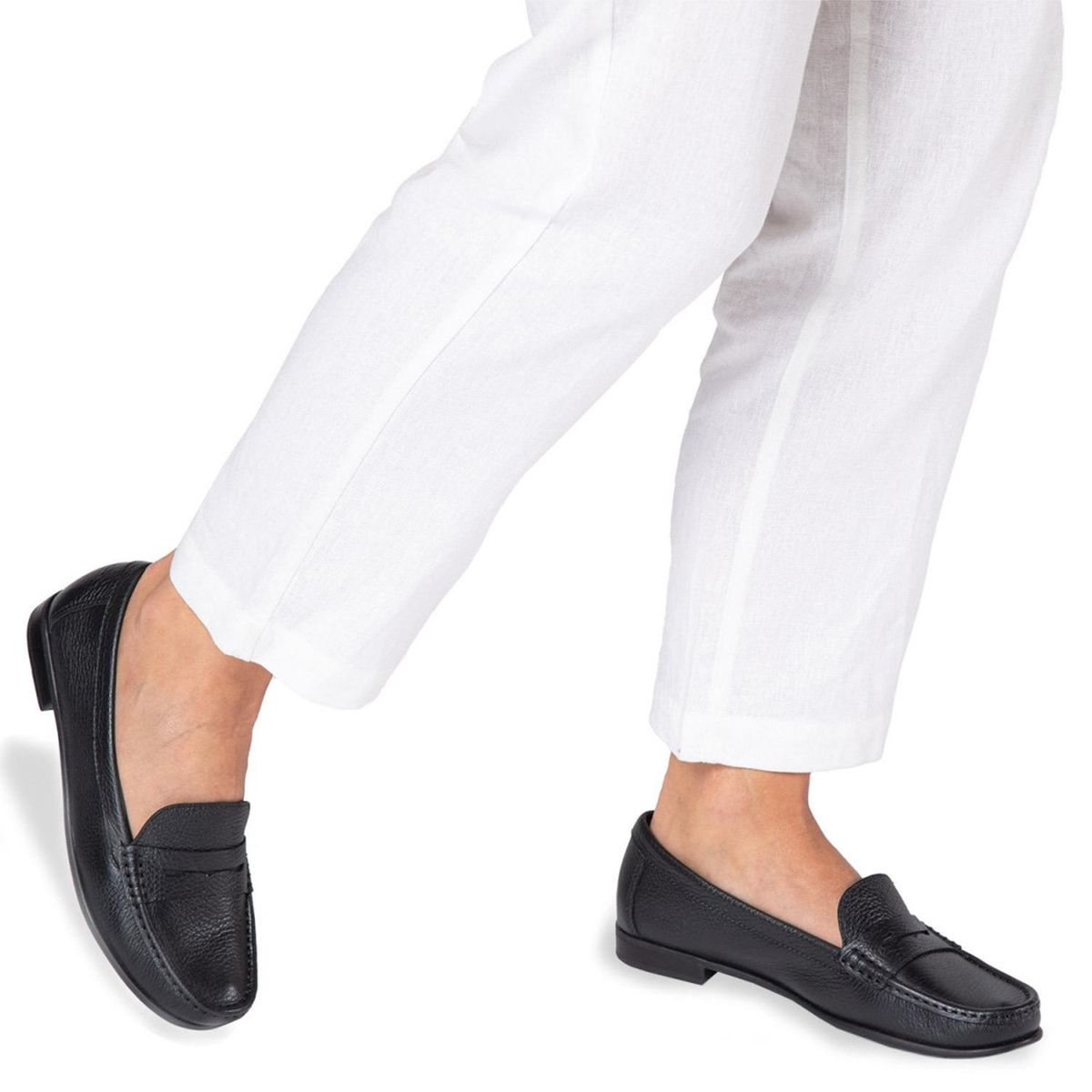 GACEL - Mocasín Mujer Negro Gacel