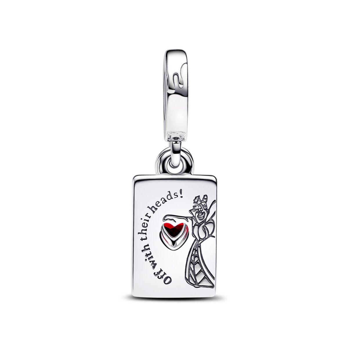 PANDORA - Charm Colgante Doble Reina De Corazones Villanos De Disney Mujer Pandora