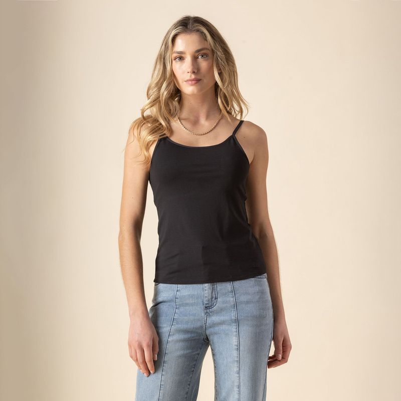 SAVILLE ROW - Polera Manga Corta Algodón Mujer Saville Row