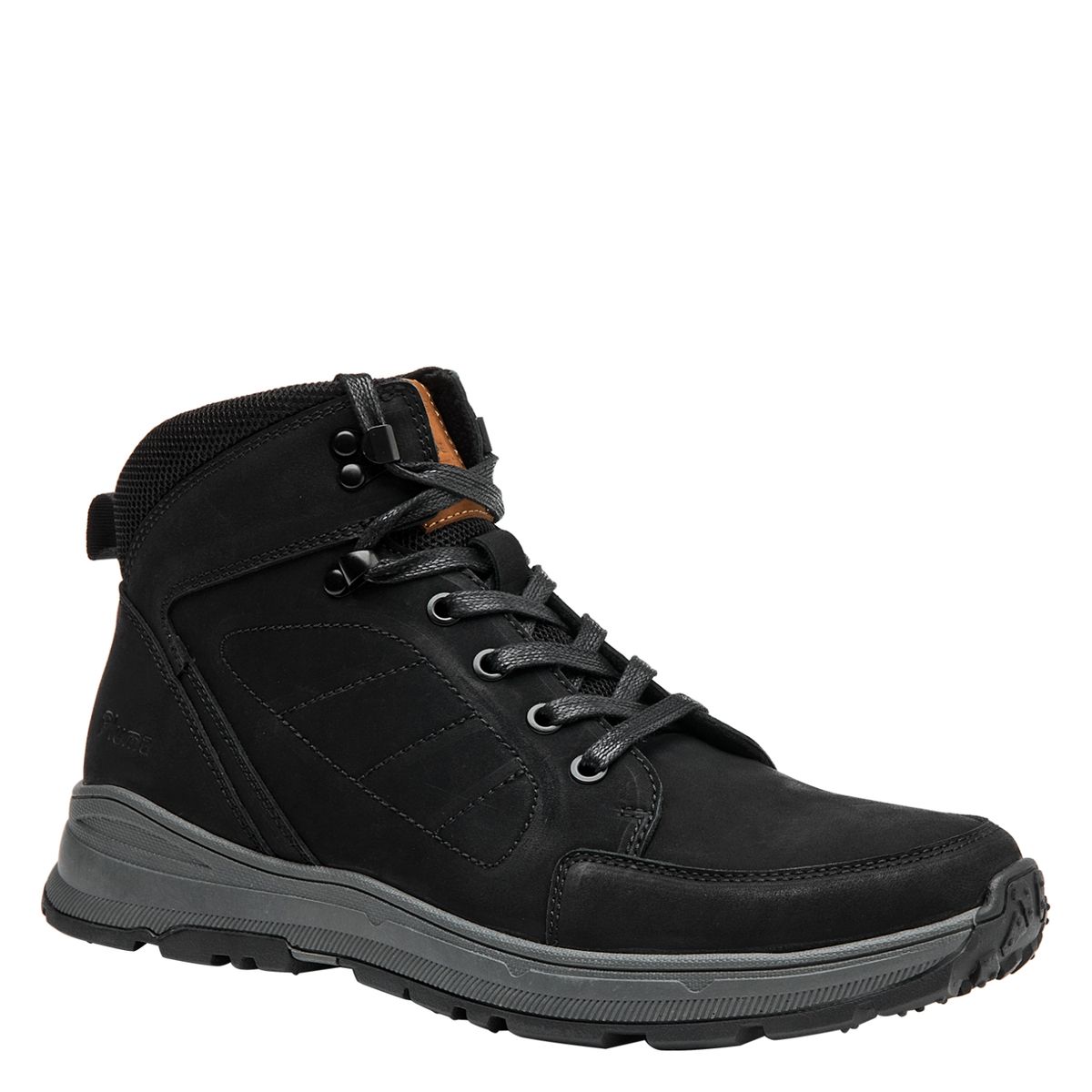PLUMA - Botín Hombre Cuero Negro Pluma