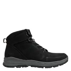 PLUMA - Botín Hombre Cuero Negro