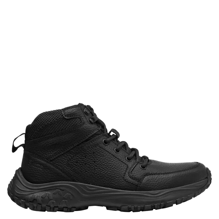 Botín Hombre Cuero Negro